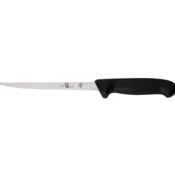 Cerf Dellier Giesser couteau filet de poisson manche noir 18cm