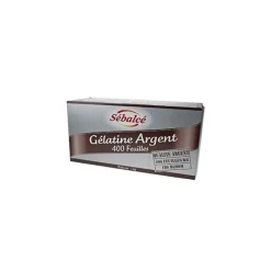 Cerf Dellier Gélatine en feuilles qualité Argent 1 kg