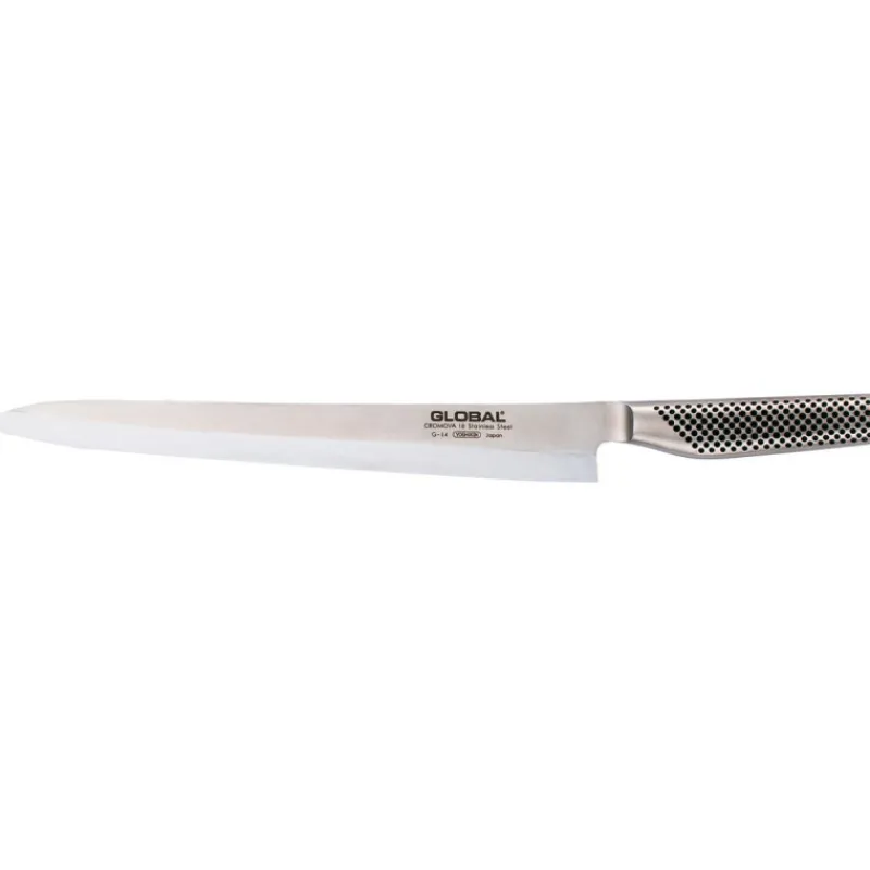 Cerf Dellier Global série G couteau poisson yanagi sashimi G14 inox 30 cm
