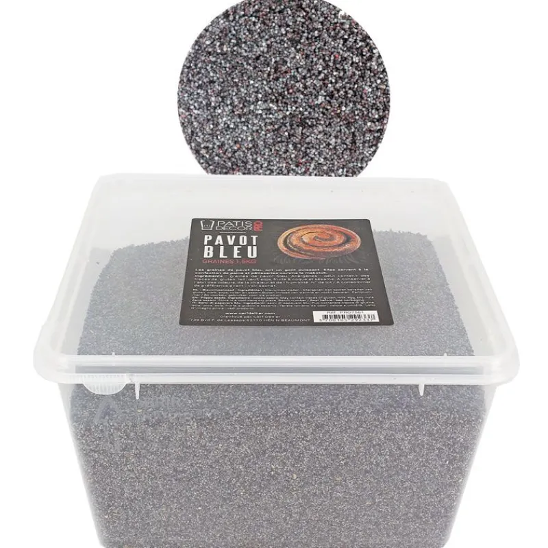 Cerf Dellier Graines de pavot bleu 1,5 kg
