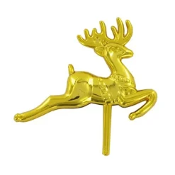 Cerf Dellier Grand renne doré sur pique (x50)
