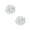 Cerf Dellier Grandes roses blanches en azyme (x 6)