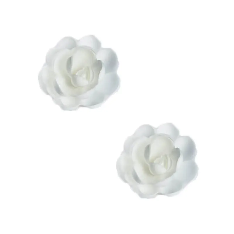 Cerf Dellier Grandes roses blanches en azyme (x 6)