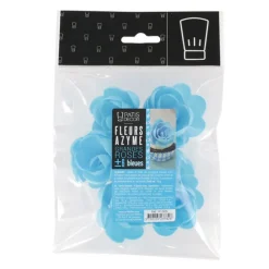 Cerf Dellier Grandes roses bleues en azyme (x 6)