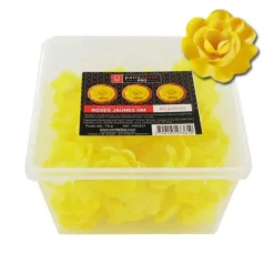Cerf Dellier Grandes roses jaunes en azyme (x40)