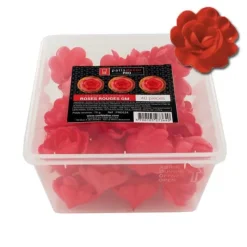 Cerf Dellier Grandes roses rouges en azyme (x40)