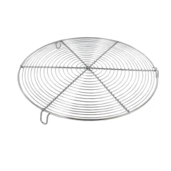 Cerf Dellier Grille à pâtisserie ronde avec pieds 28 cm