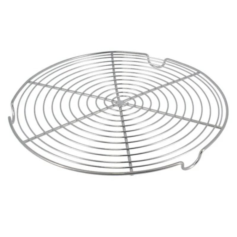 Cerf Dellier Grille à pâtisserie ronde avec pieds 24 cm
