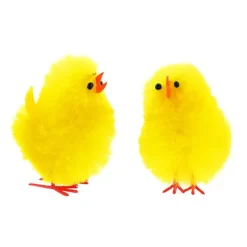 Cerf Dellier Gros poussin chenille jaune (x15)