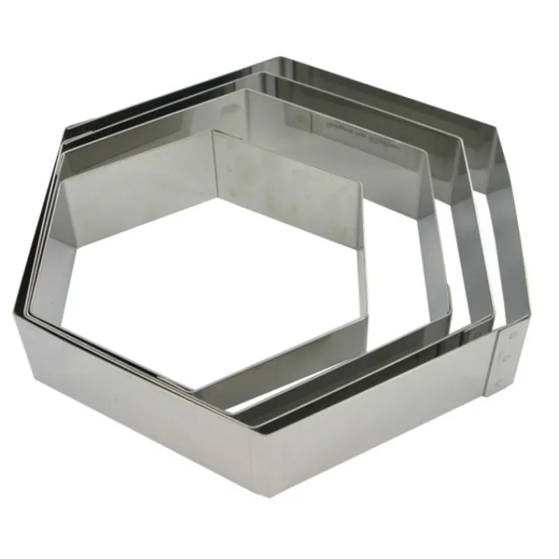 Cerf Dellier Hexagone à mousse inox ht 4,5 cm