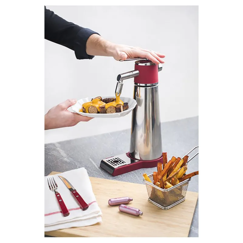 Cerf Dellier ISI siphon thermo xpress plus sur pied 1 l