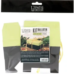 Cerf Dellier Kit ballotin chocolats anis / noir 500 g