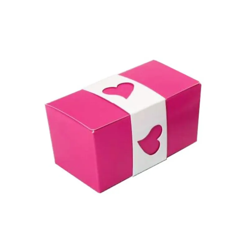 Cerf Dellier Kit Ballotin rose / blanc (x2)