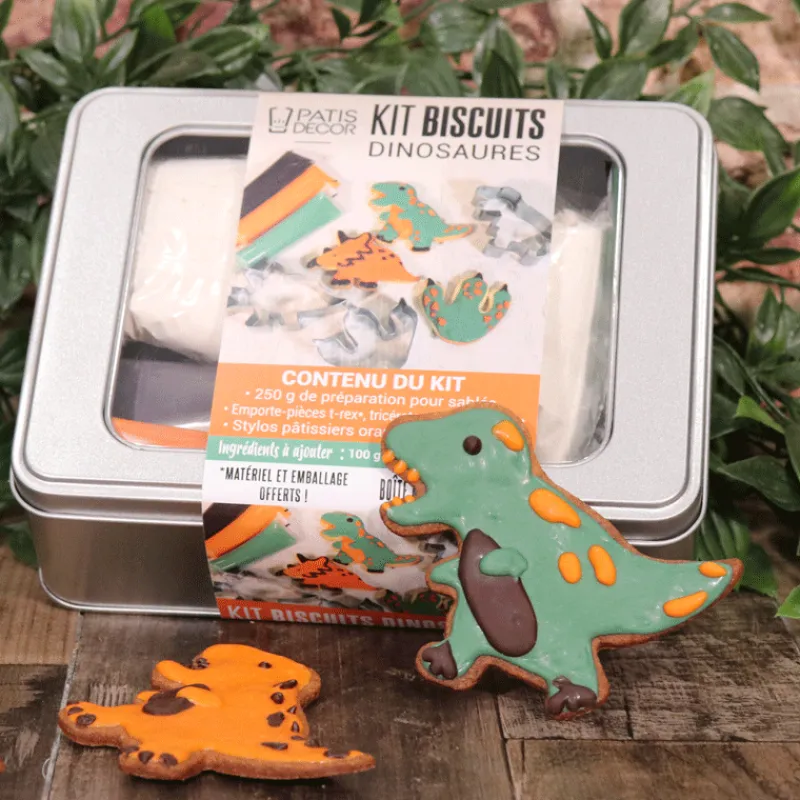 Cerf Dellier Kit biscuits dinosaures - DDM 05/24