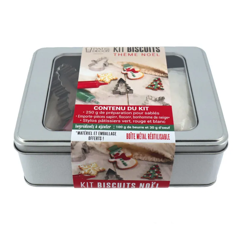 Cerf Dellier Kit biscuits Noël