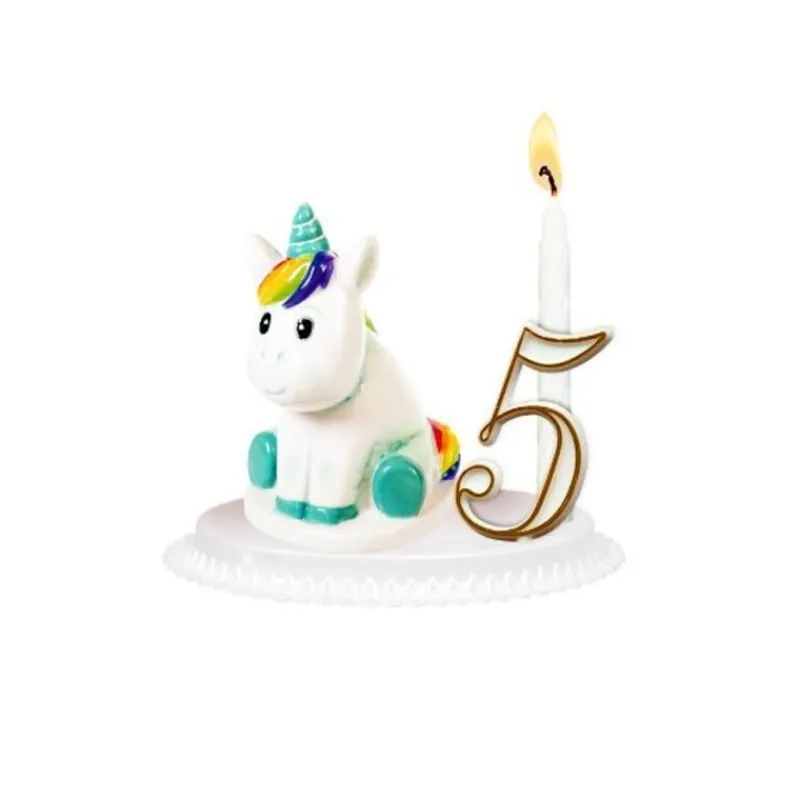 Cerf Dellier Kit bougie Licorne
