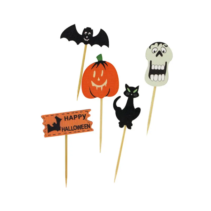 Cerf Dellier Kit déco cupcakes Halloween