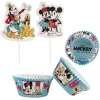 Cerf Dellier Kit déco cupcakes Mickey (x24)