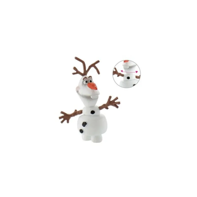 Cerf Dellier Kit décor gâteau Elsa et Olaf