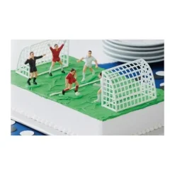 Cerf Dellier Kit décor gâteau Football Wilton