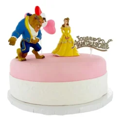 Cerf Dellier Kit décor Gâteau La Belle et la Bête