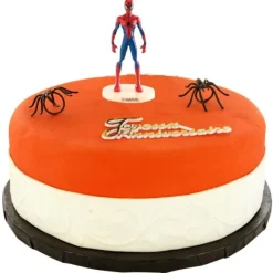 Cerf Dellier Kit décor gâteau L'Homme Araignée