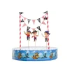 Cerf Dellier Kit décor gâteau Pirates