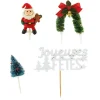Cerf Dellier Kit décor Père Noël résine