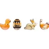 Cerf Dellier Kit décorations de Pâques en chocolat blanc