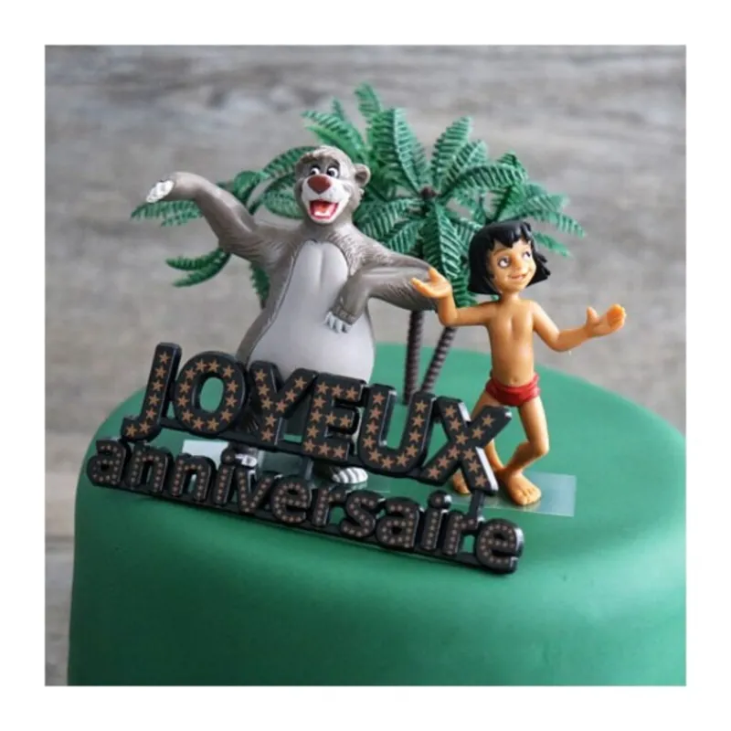 Cerf Dellier Kit gateau anniversaire Le Livre de la jungle