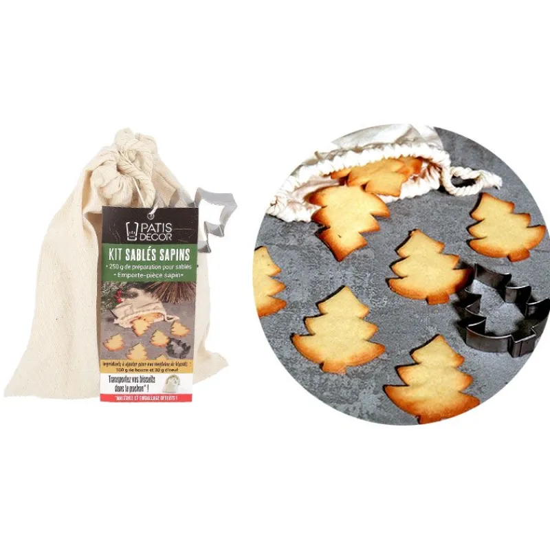 Cerf Dellier Kit sablés sapin
