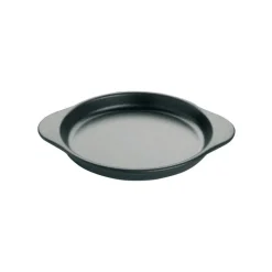 Cerf Dellier Le Chasseur plat à oeufs rond noir 16 cm