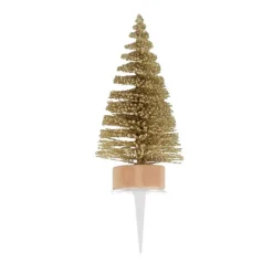 Cerf Dellier Lot cake toppers sapins dorés (±30)