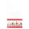Cerf Dellier Lot sachets motif lutins + liens - 18 x 30 cm (x10)