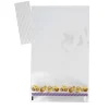 Cerf Dellier Lot sachets motif poussins + liens - 14 x 23 cm (x10)