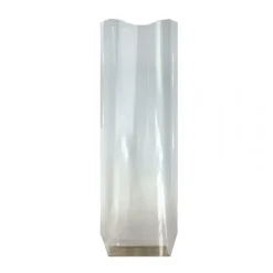 Cerf Dellier Lot sachets polypropylène fond carton - 12 x 26 cm (x100)