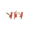 Cerf Dellier Lutins rouges sur piques assortis (x144)