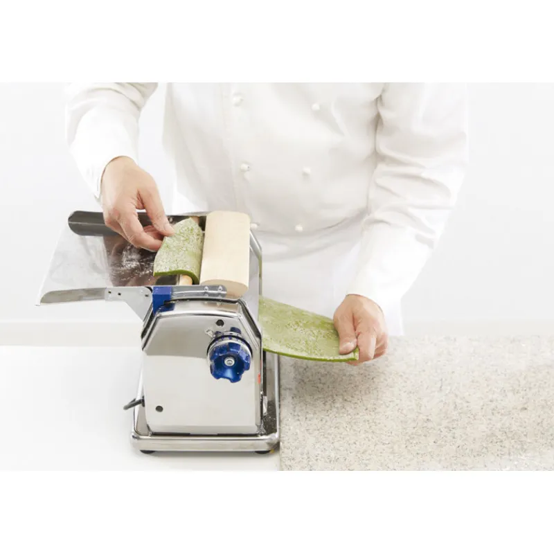 Cerf Dellier Machine à pâtes électrique 12 kg/heure laminoir 22 cm