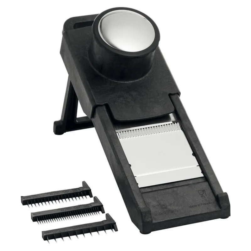 Cerf Dellier Matfer mandoline Exoglass 2000 ""S"" avec poussoir