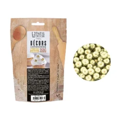 Cerf Dellier Maxi perles dorées comestibles Ø 8 mm 350 g