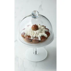 Cerf Dellier Mealplak présentoirs à gâteaux ronds blanc 11 cm
