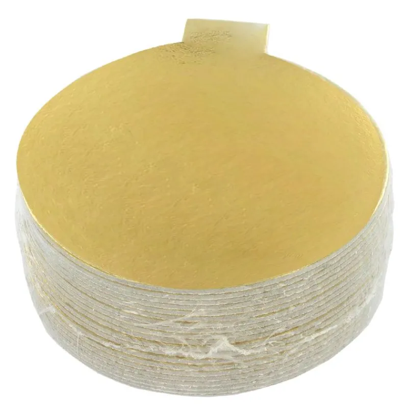 Cerf Dellier Mini ronds or Ø 8 cm (x20)