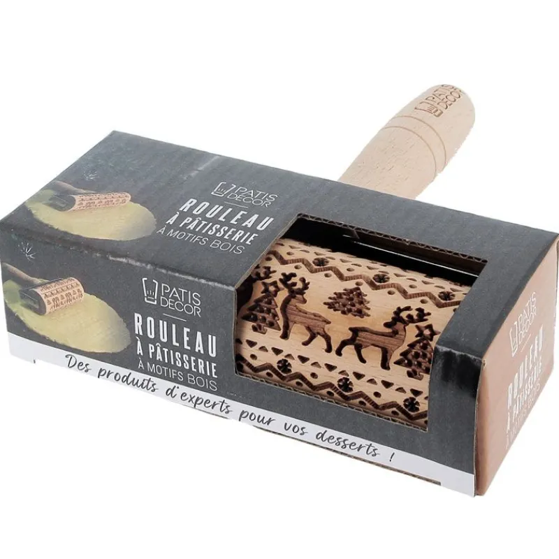 Cerf Dellier Mini rouleau empreintes Cerfs