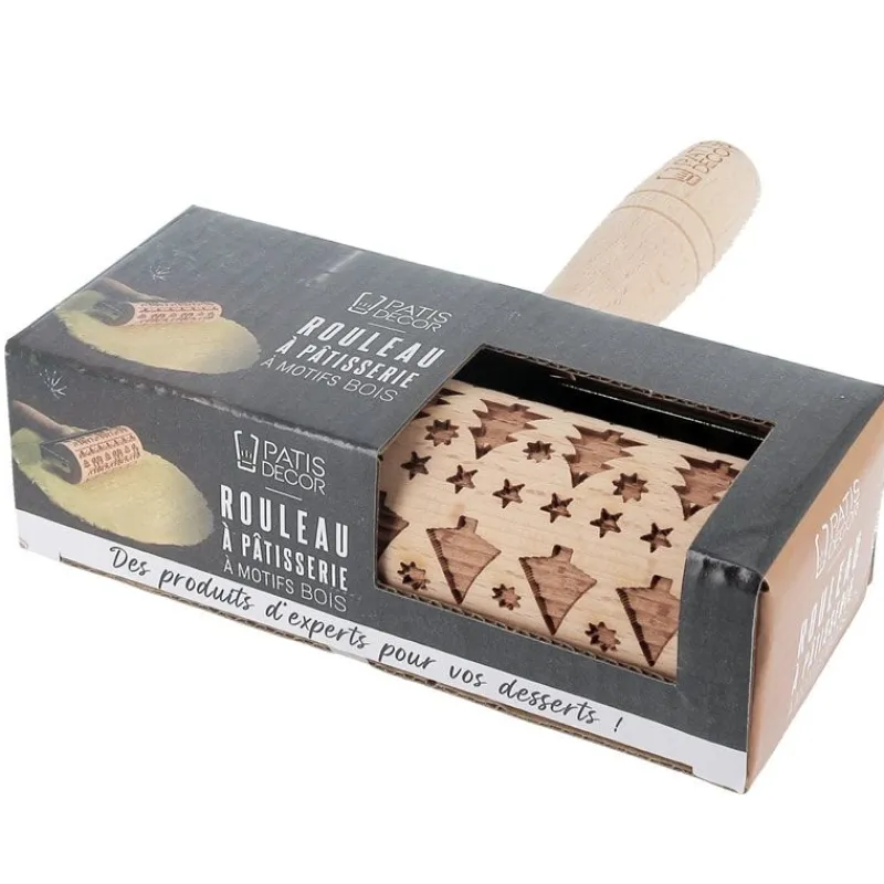 Cerf Dellier Mini rouleau empreintes Sapins