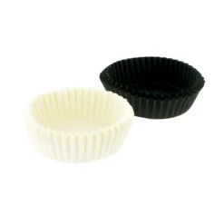 Cerf Dellier Mini-caissettes de cuisson noires et blanches (x80)