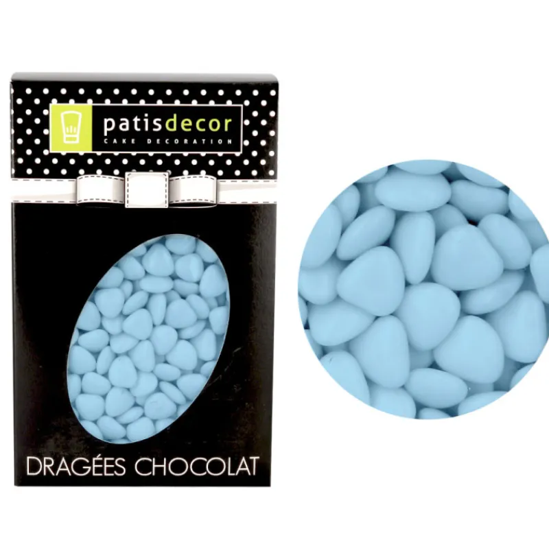 Cerf Dellier Mini-coeurs chocolat ciel 500 g
