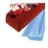 Cerf Dellier Moule à bûche fond plat en pvc (x12)