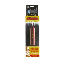 Cerf Dellier Moule à bûche PVC "Ceinture du Père Noël"