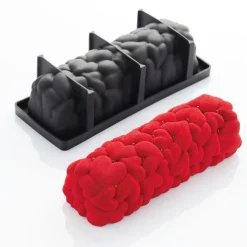 Cerf Dellier Moule à bûche silicone Eros Pavoni