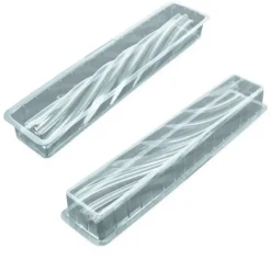 Cerf Dellier Moule à bûche Torsadé (x 12)